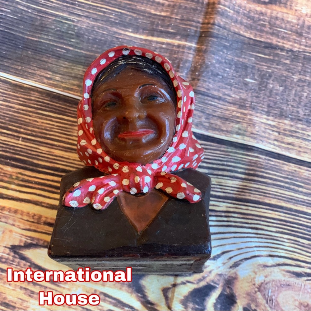 International House Mexican woman wax candle